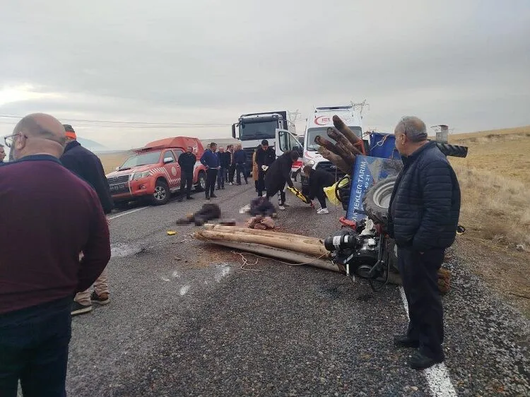 Amedtv Malatya Tır Traktör Ölü Yaralı