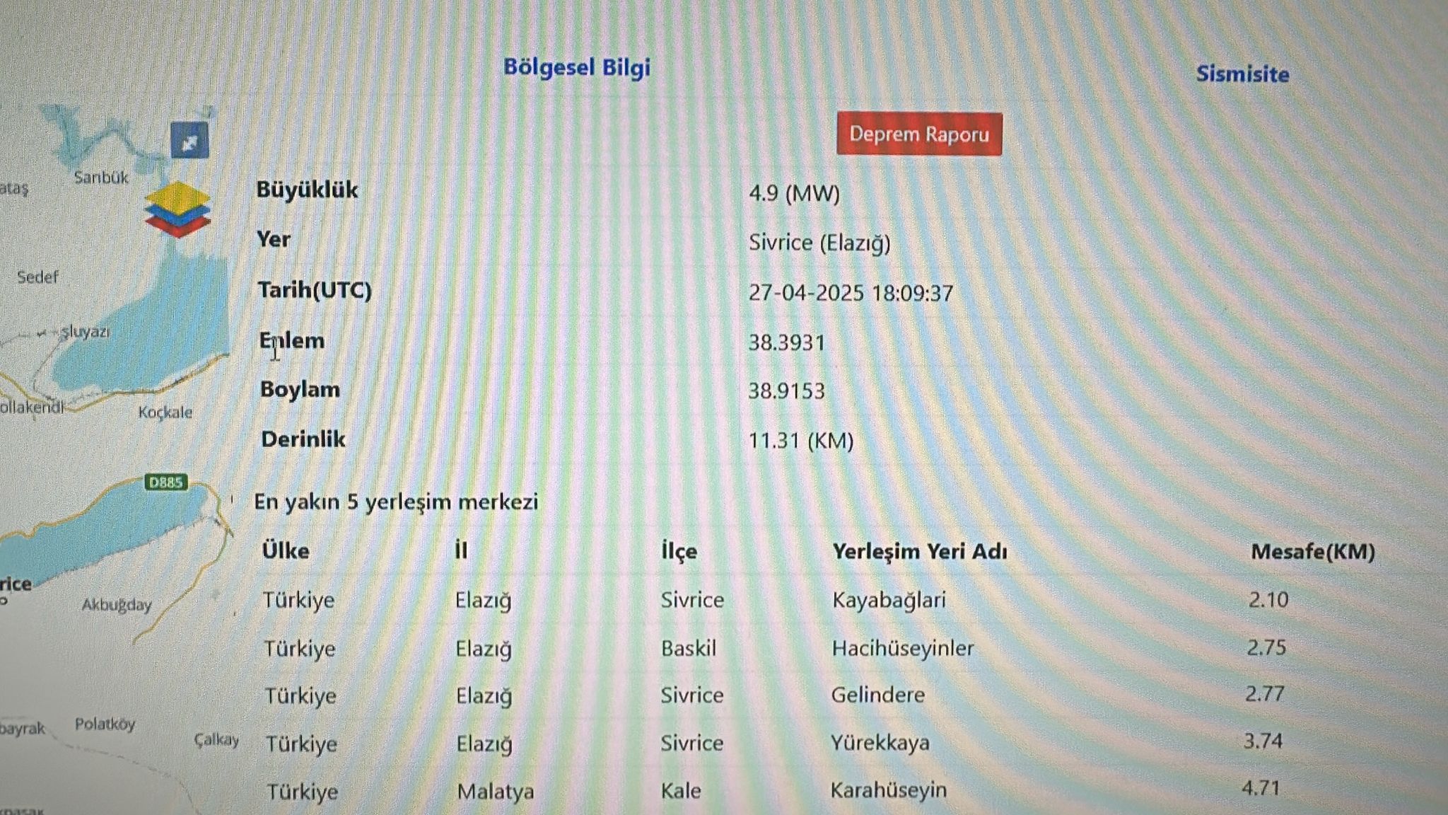 elazığ deprem