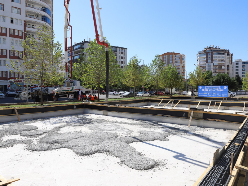 Diyarbakır’da 115 Kişilik Yeni Kütüphane Için Temel Atıldı (2)