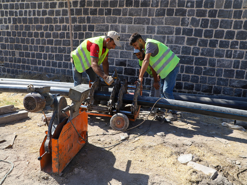 Diyarbakır’da 73 Milyon Tl’lik Altyapı Projesi Başladı