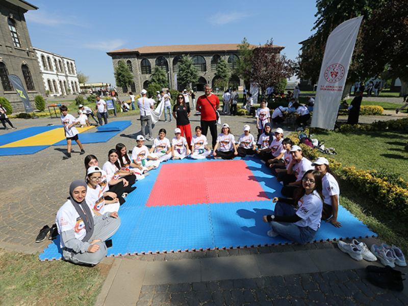 Diyarbakır’da Avrupa Spor Haftası Başladı (1)