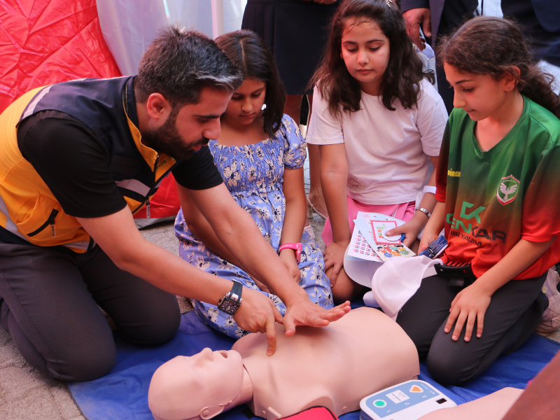 Diyarbakır’da Çocuklar Sağlık Bilinciyle Buluştu (1)