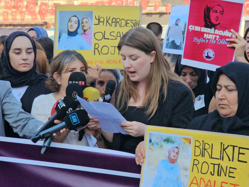 Diyarbakır’da Kadınlar Rojin Kabaiş Için Yürüdü4