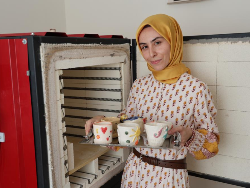 Diyarbakır’da Seramik Atölyesi Kadın Ve Gençleri Bir Araya Getiriyor (1)