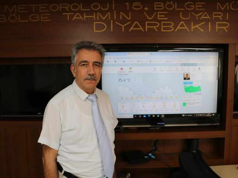 Diyarbakır’da Sıcaklıklar Düşüyor, Hafta Sonu Serin Geçecek