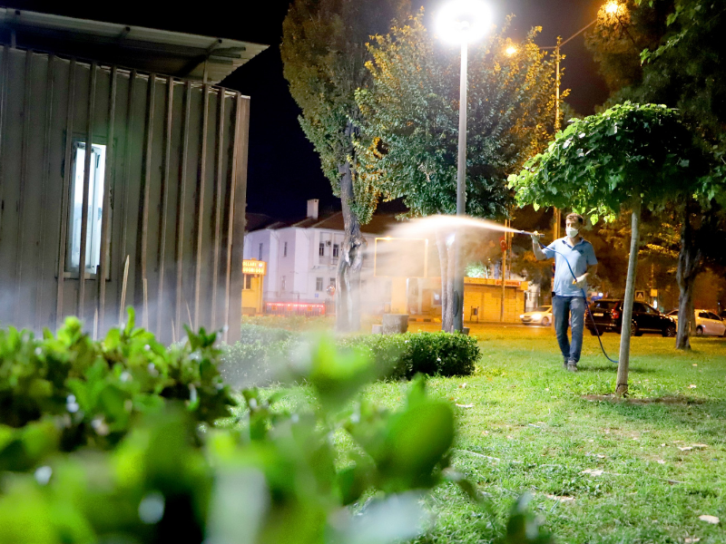 Diyarbakır’da Yeşil Alanlar Için 12 Ay Kesintisiz Ilaçlama (2)