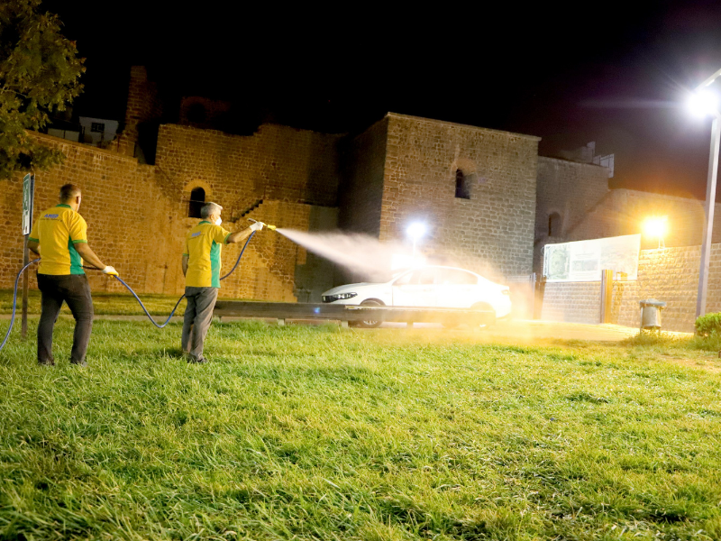 Diyarbakır’da Yeşil Alanlar Için 12 Ay Kesintisiz Ilaçlama (3)