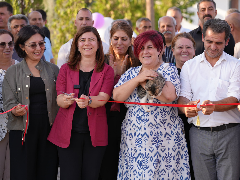 Silvan’da Sahipsiz Hayvan Bakım Evi Hizmete Açıldı (2)