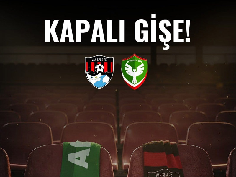 Vanspor Amedspor Maçına Yoğun Ilgikapalı 2