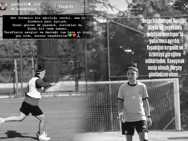 Amedspor Kadın Futbol Takımından Iki Futbolcuya Veda2