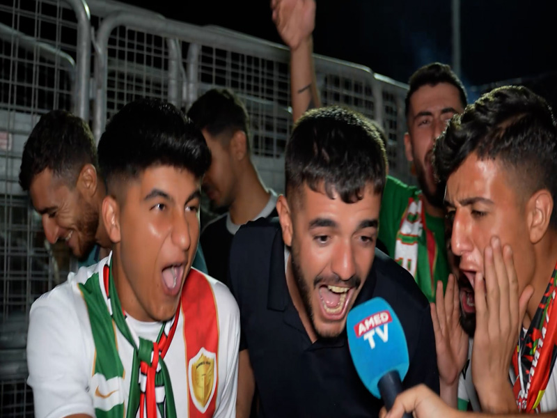 Amedspor Taraftarları Keçiörengücü Galibiyetini Kutladı3