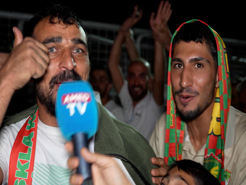 Amedspor Taraftarları Keçiörengücü Galibiyetini Kutladı4