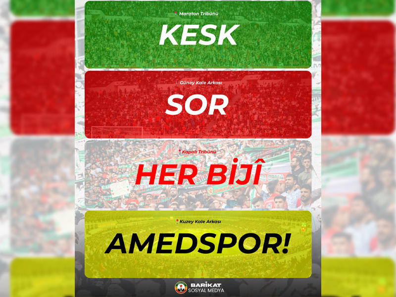 Amedspor Taraftarları Kürtçe’ye Destek Tezahüratı Yapacak2