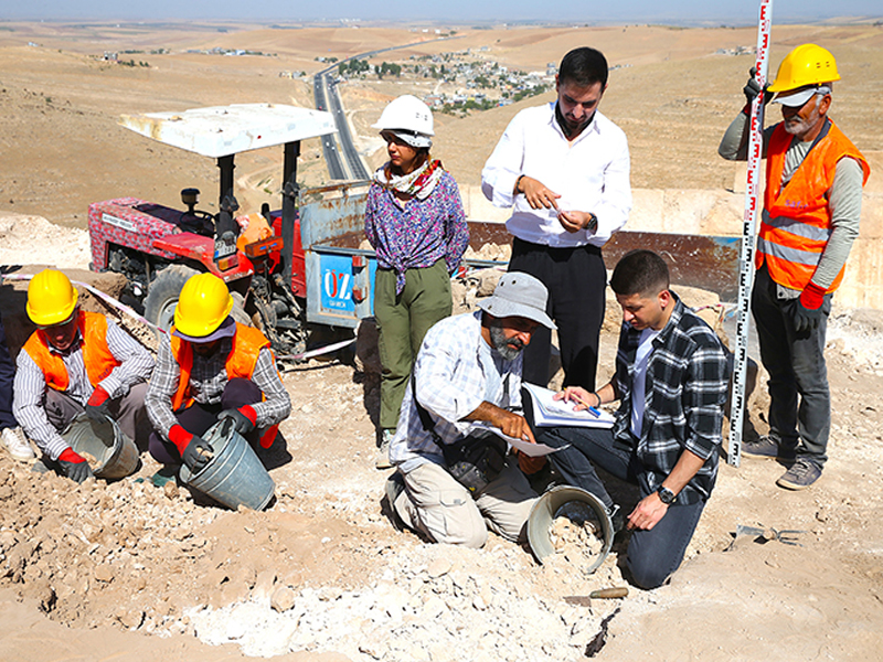 Diyarbakır Zerzevan Kalesi’nde Kaymakam Eli2