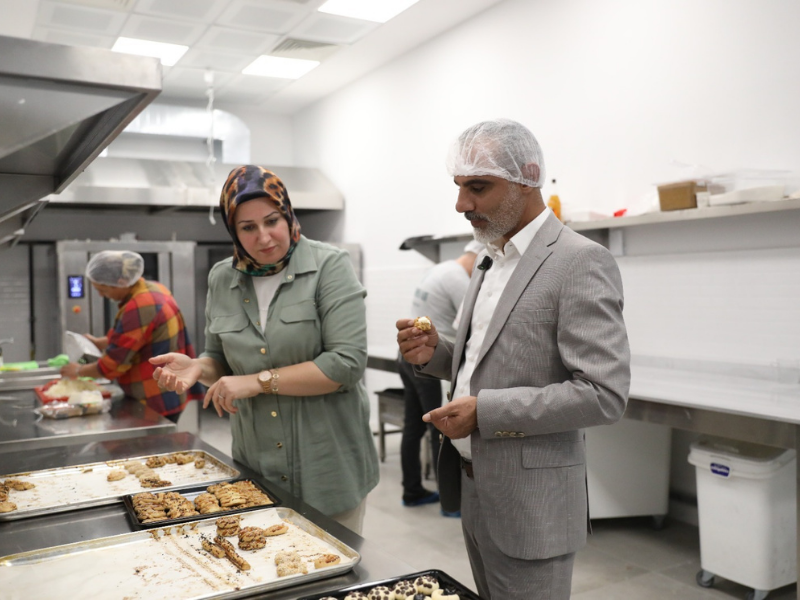 Diyarbakır’da Glutensiz Fırın Deneme Üretimlerine Başladı