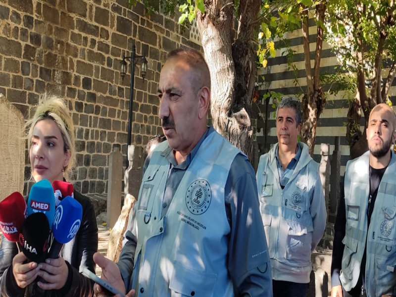Diyarbakır’da Osmanlı Mezar Taşları Enventer Çalışması Başladı4