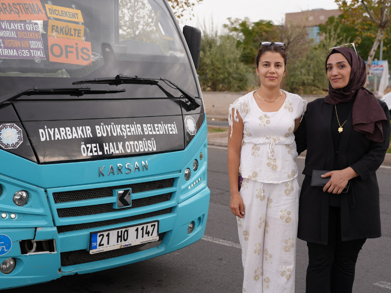 Diyarbakır’da Toplu Taşımada Kadın Sürücü Dönemi Başlıyor (2)