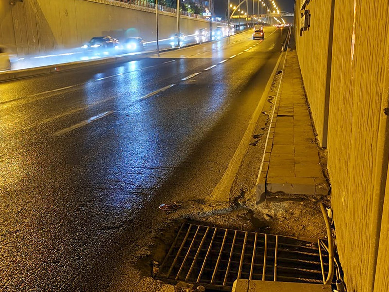 Diyarbakır’da Yağış Sonrası Di̇ski̇’den Gece Mesaisi2