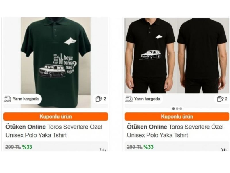 Online Alışveriş Sitesinde Beyaz Toros1