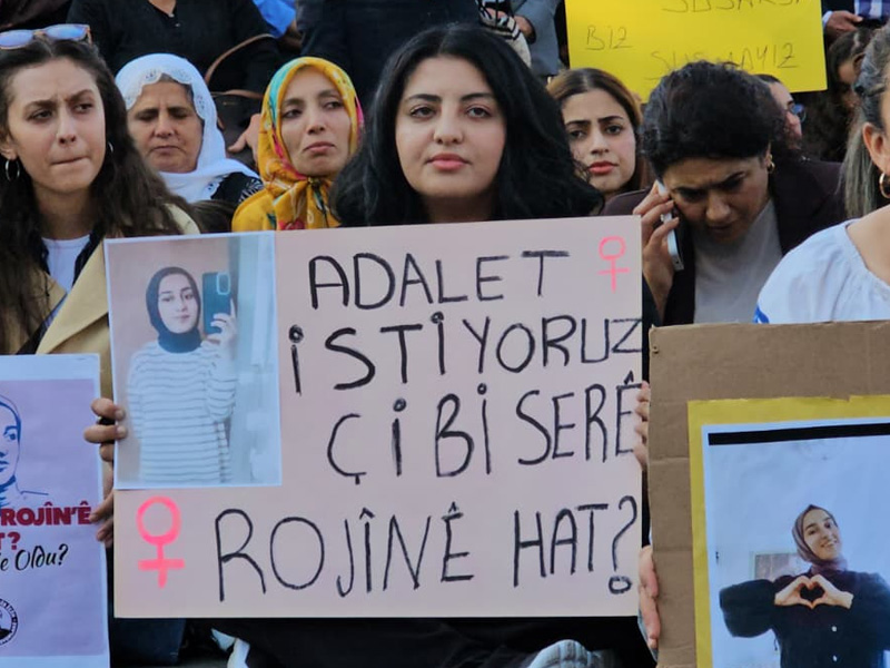 Rojin Kabaiş’in Ölümünün 1. Yılında Diyarbakır’da Oturma Eylemi5
