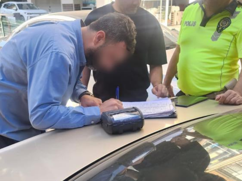 Ters Yönden Giren Sürücüye Rekor Ceza 46 Bin! (2)