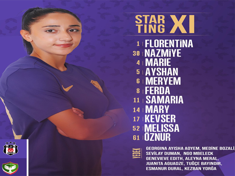 Amedspor Kadın Futbol Takımı’nın Beşiktaş Maçı Ilk 11’I Belli Oldu2