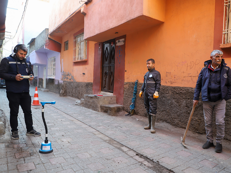 Diyarbakır’da Akustik Cihazlarla Su Kaçakları Kontrol Altında (3)