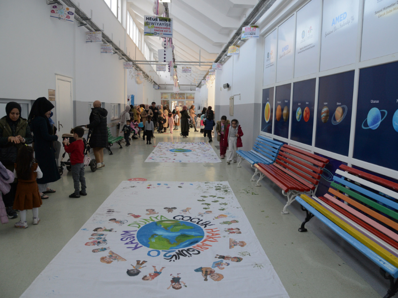 Diyarbakır’da Çocuk Hakları Günü Etkinliği Coşkusu