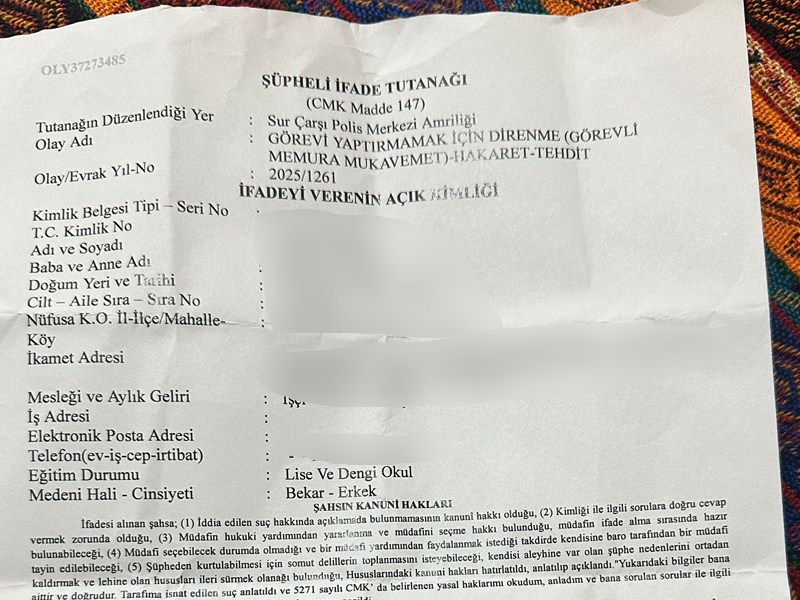 Diyarbakır’da Gbt Kontrolünde Gençlere Biber Gazı Sıkılıp Darp Edildi5