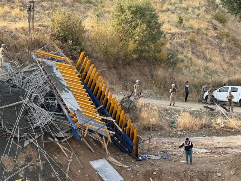 Diyarbakır’da Inşaat Faciası