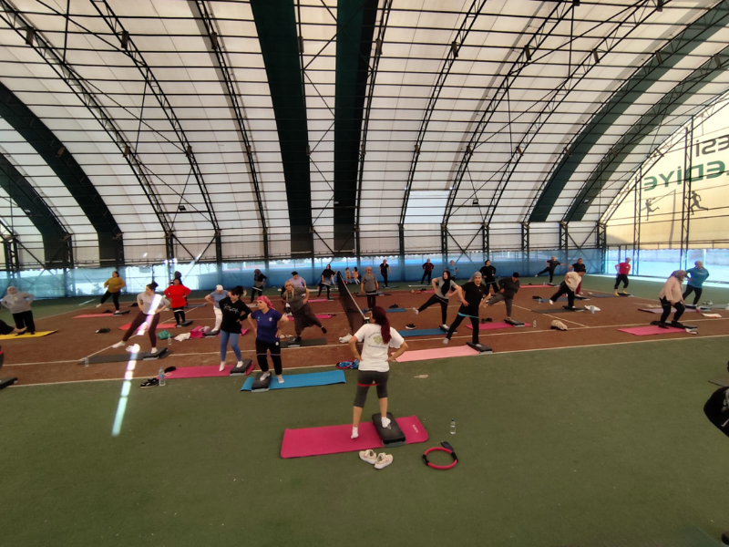 Diyarbakır’da Kadınlara Ücretsiz Spor Kursu (2)