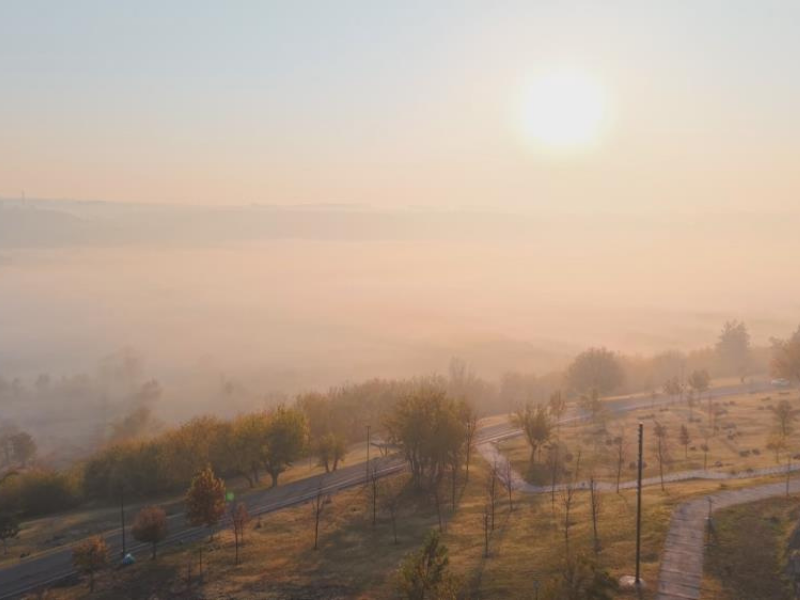Diyarbakır’da Tarihi Mekanlar Sisle Kaplandı-1