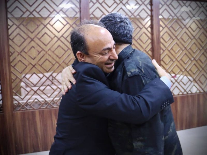 Mazlum Abdi Ile Osman Baydemir Barış Sürecini Görüştü