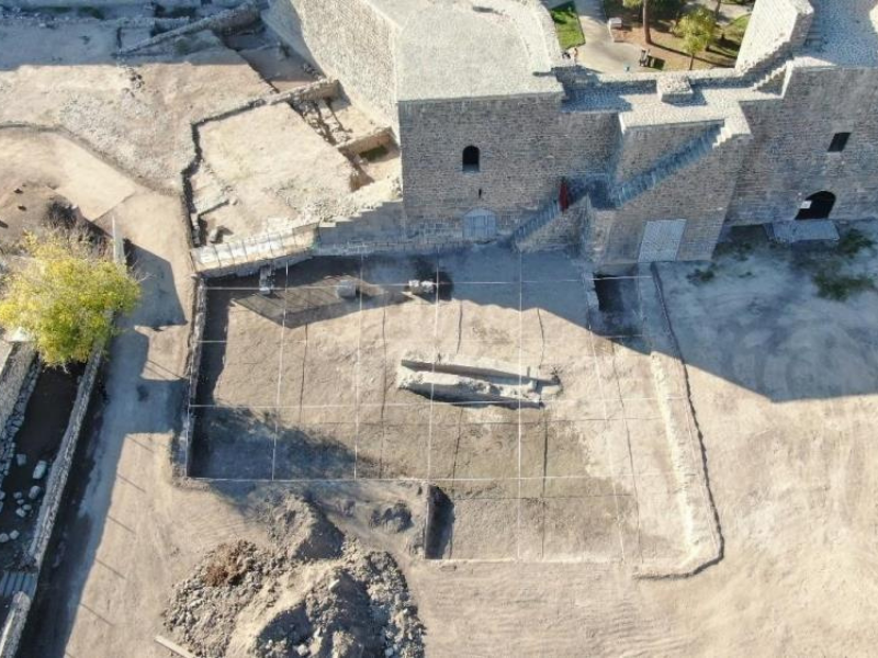 Diyarbakır İç Kale Kazısında 100 Yıllık Sur Gün Yüzüne Çıktı (1)