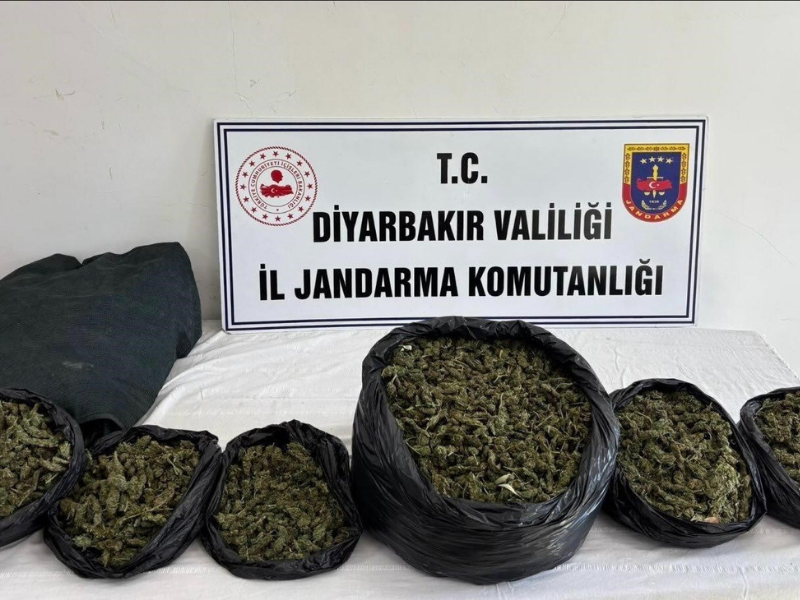 Diyarbakır’da Dev Uyuşturucu Operasyonu (1)