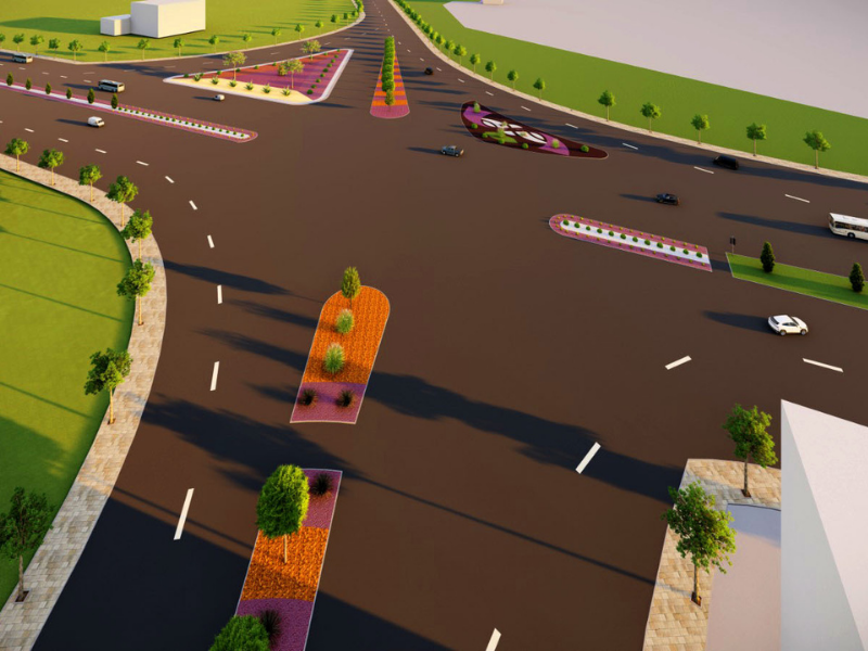 Diyarbakır’da Kent Girişlerinde Ağaçlandırma Çalışmaları Başladı (2)