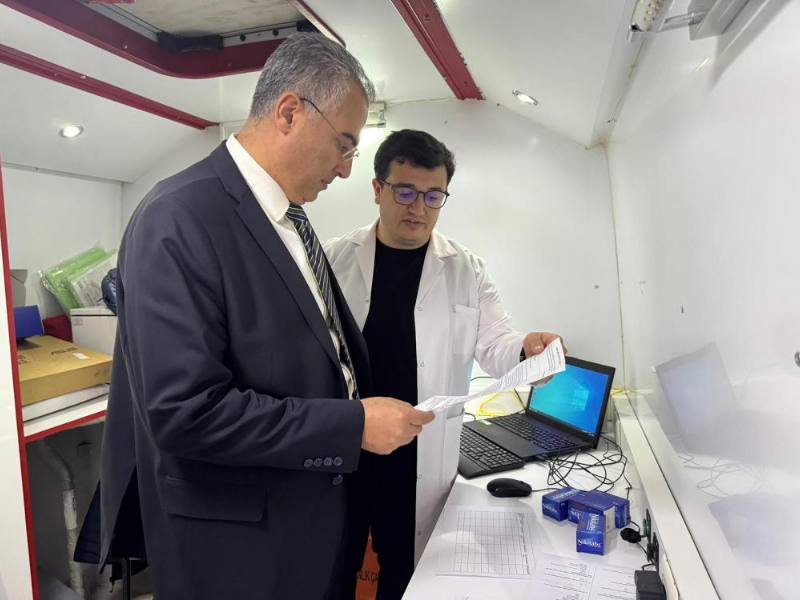 Diyarbakır’da Mobil Sigara Bırakma Polikliniği Hizmete Açıldı (1)