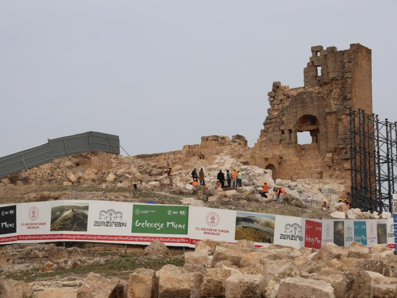 Diyarbakır’da Roma’nın Gizli Kalesi Yeniden Doğuyor (3)