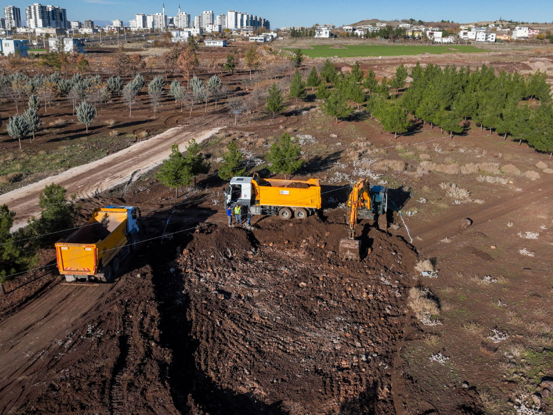 Diyarbakır’ın En Büyük Parkı Naturapark’ta Çalışmalar Başladı (2)