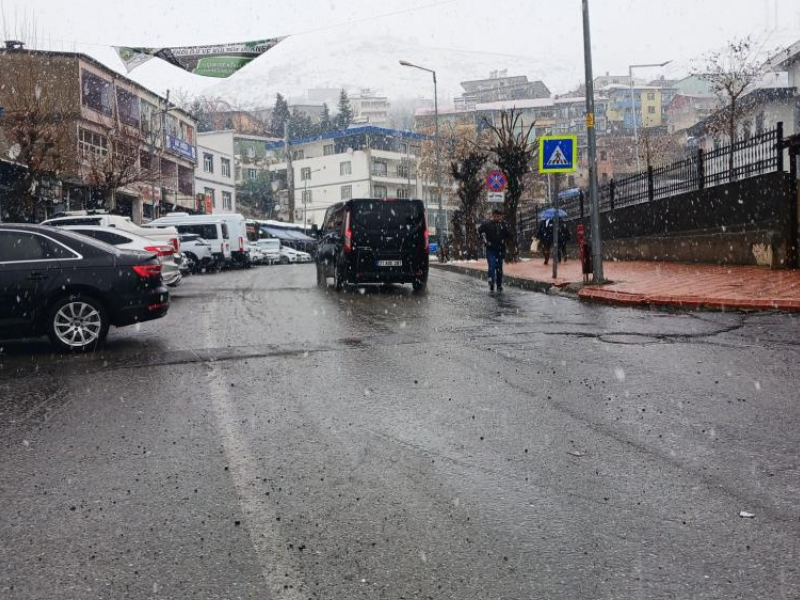 Diyarbakır Kulp’ta A Yağmur Yerini Kara Bıraktı (1)