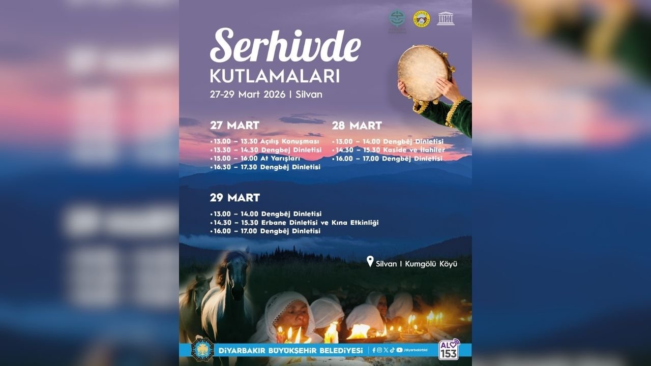 Diyarbakır'da doğanın uyanışı Serhivde Şenlikleri ile kutlanacak