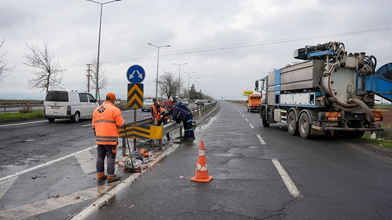 DİSKİ ve Karayolları'ndan Diyarbakır'da ortak çalışma