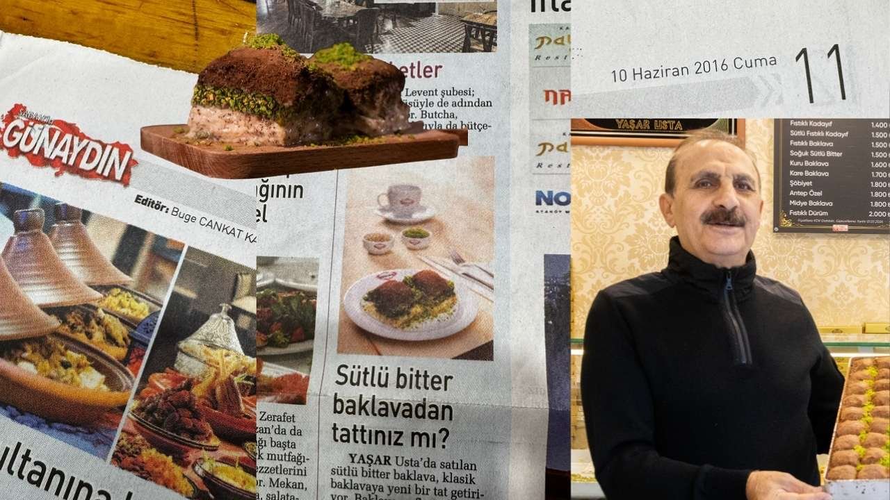 İlk Günkü Tadını Hatırlatan Lezzetler: Baklavacı Yaşar Usta'dan 40 Yıllık Tedarik ve Ustalık Hikayesi