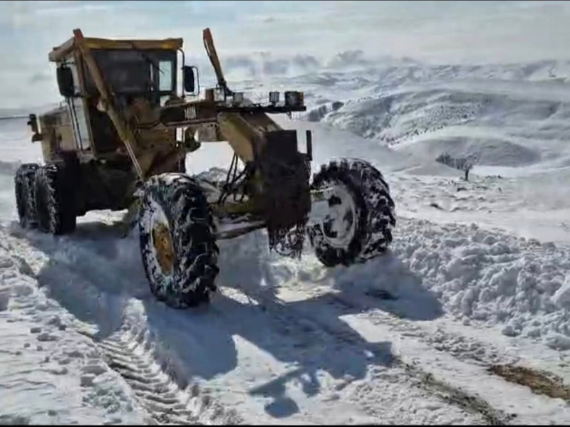 Muş’ta 25 Köy Yolu Ulaşıma Kapandı