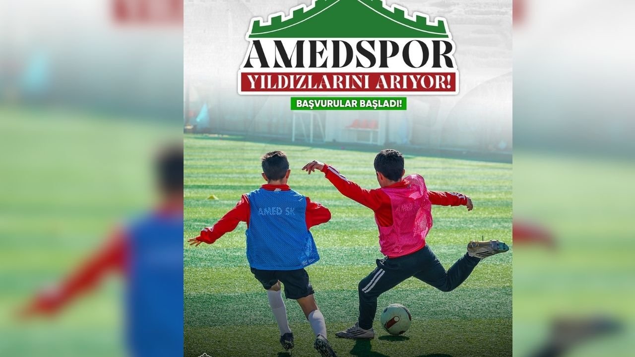 Amedspor geleceğin yıldızlarını keşfetmek için düğmeye bastı