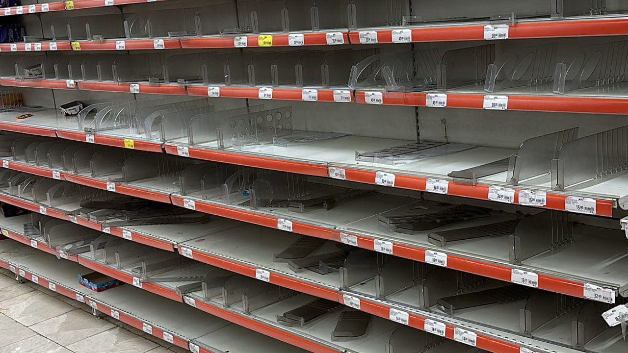 Diyarbakır'daki marketlerin stokları tükendi