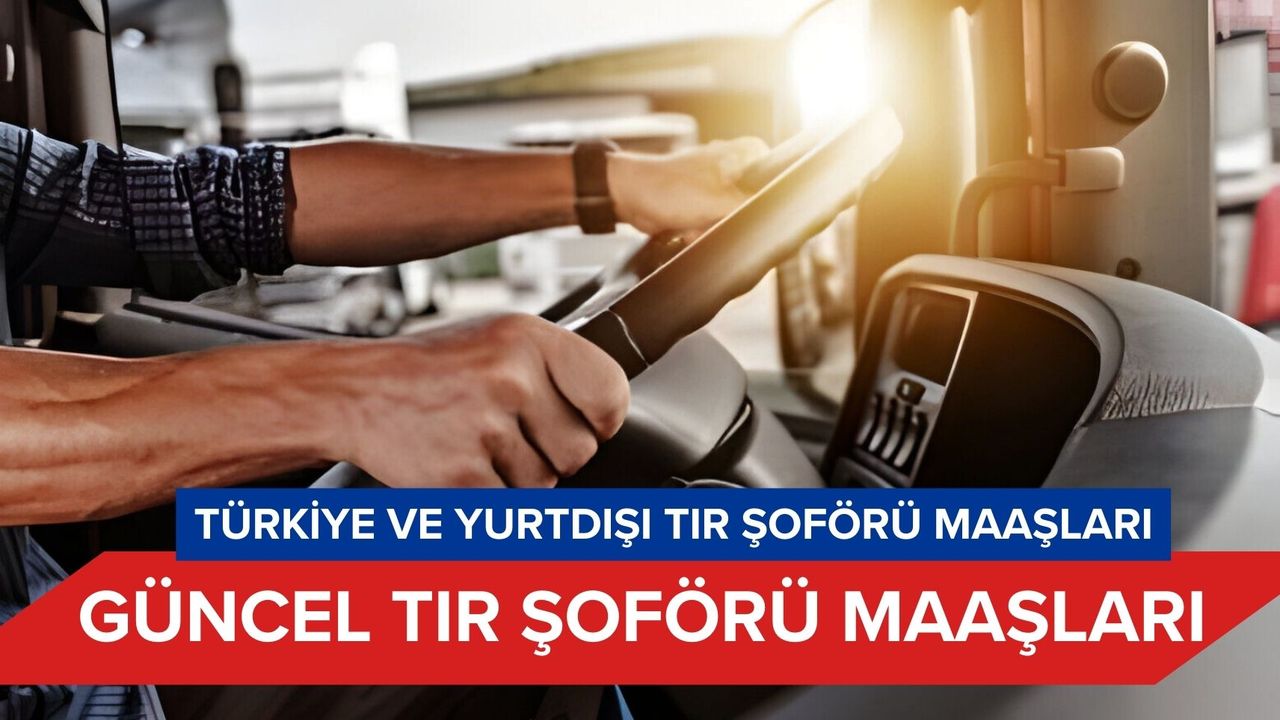 Tır Şoförü Maaşları 2024 | Türkiye ve Yurtdışı Maaş Karşılaştırmalı