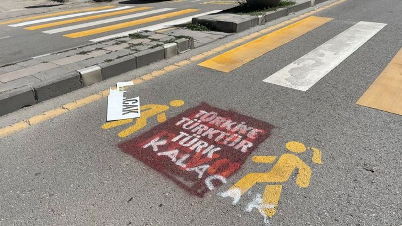 Van'da Kürtçe yazıların üstü karalandı: Belediyeden açıklama geldi