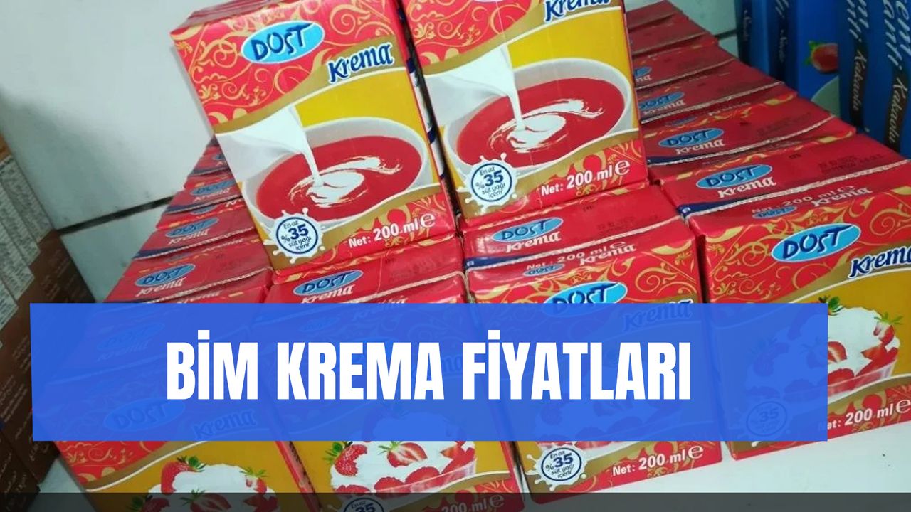 Bim Krema Fiyatları 2024: Dost Sıvı Krema Fiyatı Ne Kadar?