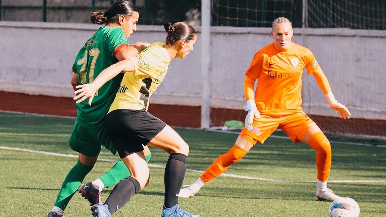 Amedspor Kadın Futbol Takımı, ALG Spor ile berabere kaldı
